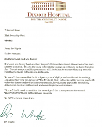 Dixmor Hospital Letter