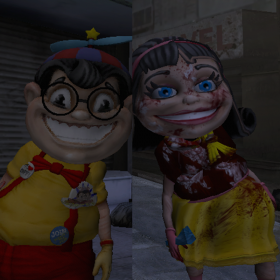 Brent Ernst and Louise Jameson (Dead Rising 2)