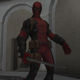 Deadpool skin (+ weapon)