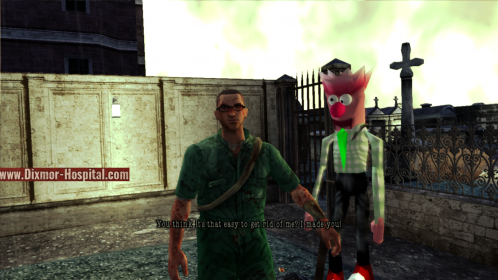 Early menu concept Puppet over Leo in Personality Clash