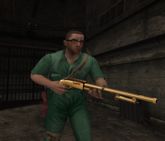 gold shotgun