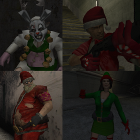 Manhunt Christmas skins