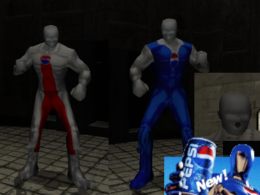 Pepsiman Skins