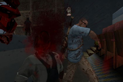 Removal of the juicy blood sound & brain gibs sound