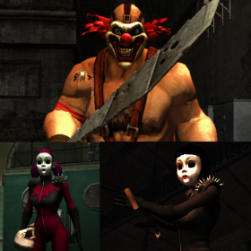 Twisted Metal Skins + Weapon (Manhunt 2)